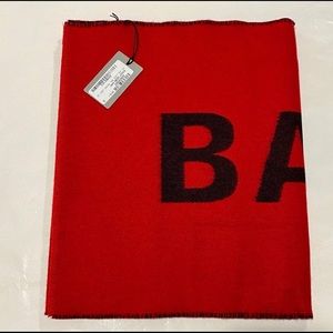 Balenciaga wool scarf